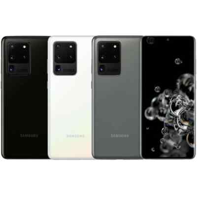 NEW SEALED Samsung Galaxy S20 Ultra 5G SM-G988U 128GB Fully Unlocked ALL CARRIER