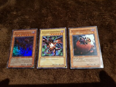 Rotäugiger Schwarzer Drache Set - ENG & DE - Yu-Gi-Oh Einzelkarten