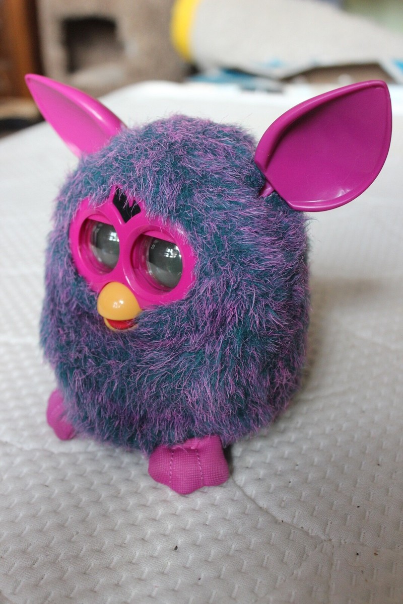 - Hasbro - 2012 - Series Crystal Boom Furby boom、クリスタルシリーズ？英語版 ファービー3、furby Purple Tested - Pink ぬいぐるみ