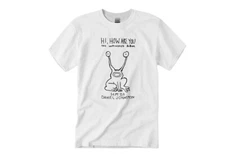 Kurt Cobain Hi, How are you As Worn By Nirvana Retro T-shirt Unisex Adult New