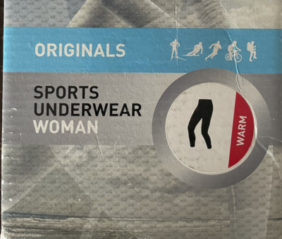 Odlo Warm Originals Ladies Long Trousers Ski Underwear Black Size XL