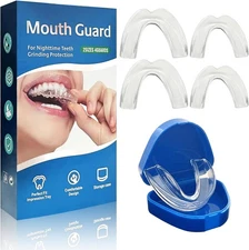Night Guard for Teeth Grinding & Clenching – BPA-Free Dental Transparent 