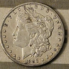 1883 Morgan Silver Dollar Circulated Business Strike Uncertified $1 Coin