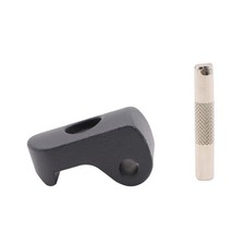 Black ABS Folding Hook with Pin for Xiaomi Scooter 3 / 4 For Pro 37x21mm