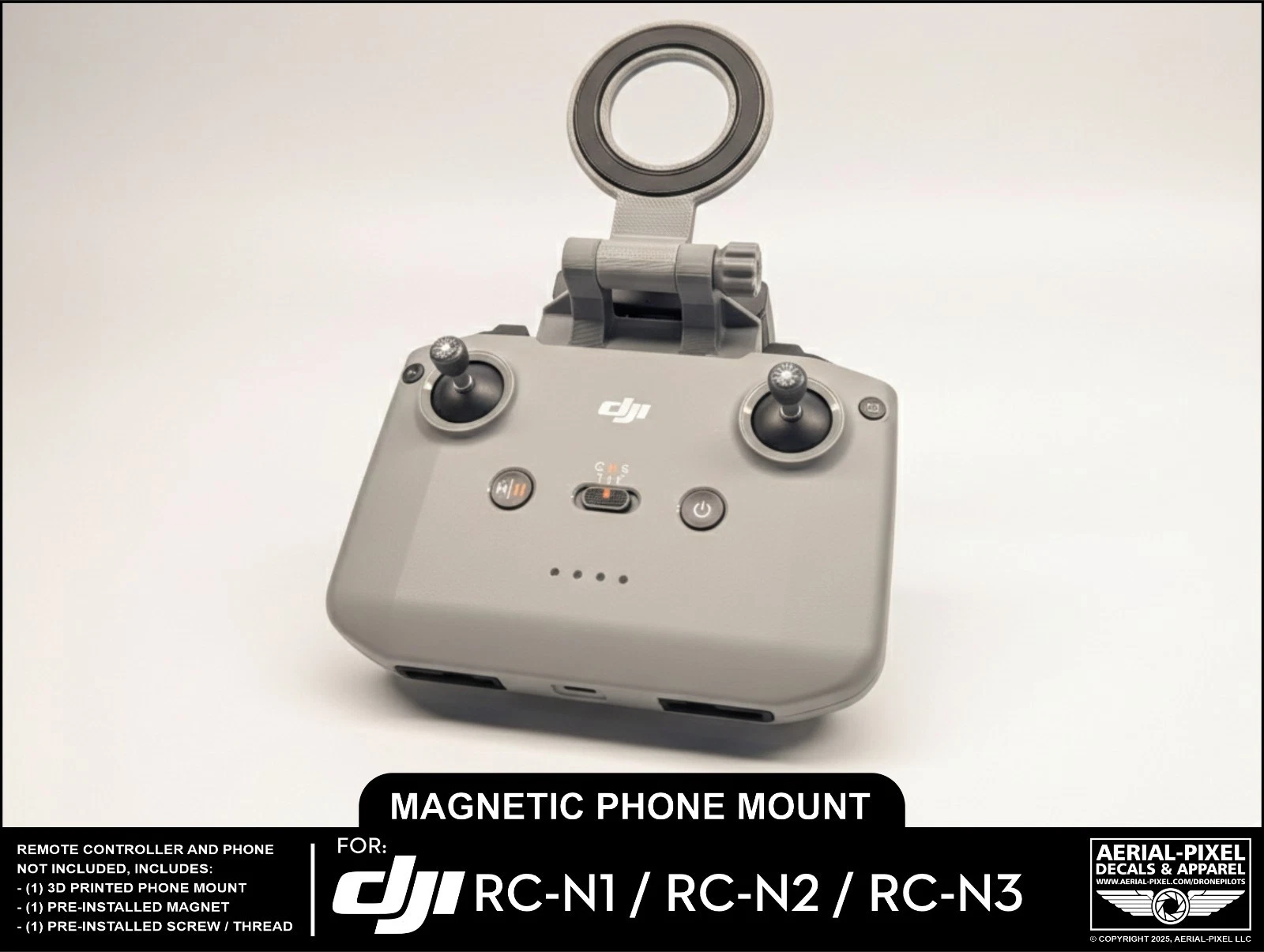 MagSafe Magnetic Phone Mount for DJI RC-N3, RC-N2, RC-N1 Remote