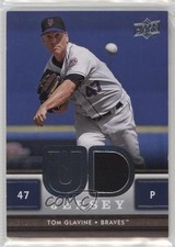 2008 Upper Deck UD Game Jersey Series 2 Tom Glavine #UDJ-TG HOF 0q3
