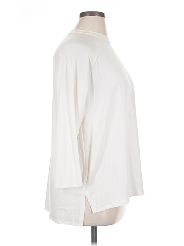 Eileen Fisher Women Ivory 3/4 Sleeve Top XL - Picture 3 of 4