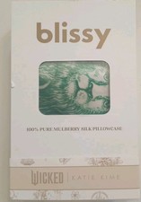 New Wicked x Blissy KATE KIME 100 Mulberry Silk Pillowcase Standard Amazifiying