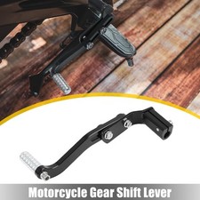 Aluminiumlegierung Gangschaltung Schalthebel Pedal f&uuml;r Motorrad Schwarz