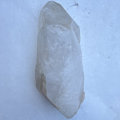 Natural Clear/White Quartz Point Crystal Specimen Approx. 6 in Long