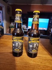 Three Stooges Beer Bottle, 1998 Lot of 2, Moe Howard, Vguc, EMPTY Vintage #2