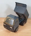 Vintage Tonka GVW 35000 Pressed Metal Tipping Truck Grey 6 Wheeled