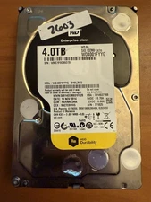 Western Digital WD SAS WD4001FYYG 4TB 7200RPM 3.5" 32MB Cache Hard Drive