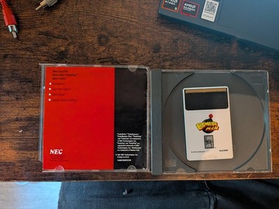 Bomberman Turbografx 16 - Includes manual, in CD case, Acceptable condition