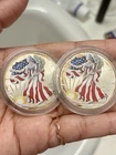 U.S. Mint 1999 American Eagle Silver Dollar Colorized 1 oz .999 Silver (2)