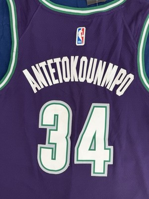 New Nike Giannis Antetokounmpo Milwaukee Bucks Jersey