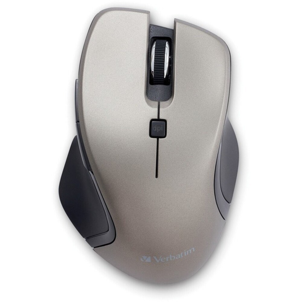 Verbatim Storage Media 70245 Wireless Blue Led Mouse Usb-C Graphitegraphite