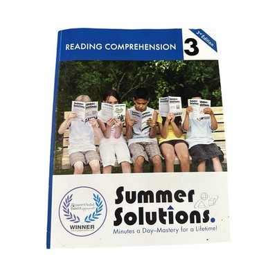 Summer Solutions Reading Comprehension Level 3 - 3rd Edition