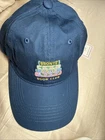 Rifle Paper Co Book Club Navy Blue Embroidered Baseball Cap Bronte Austen ..C