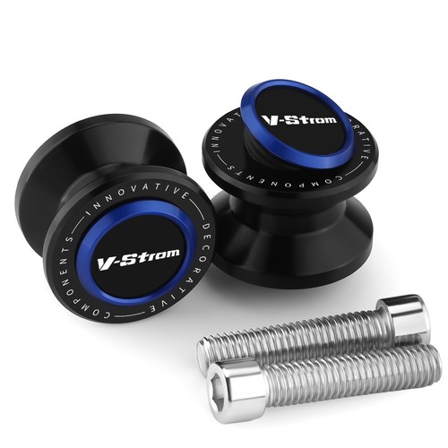 CNC Swingarm Spool Sliders For Suzuki Vstrom 650/800/1050/250/1000 2004-2025 - Picture 10 of 27