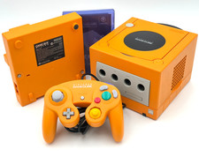 Consola GameCube Naranja Picante con Reproductor Gameboy y Disco Japonés NTSC-J Bloqueo