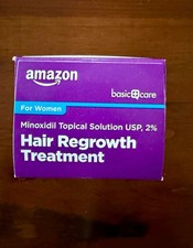 Amazon Minoxidil Topical Solution USP 2 Hair Regrowth Treatment for Women New