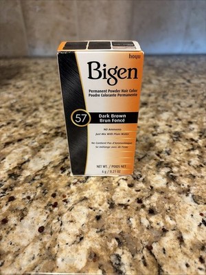 Bigen Permanent Powder Hair Color - Dark Brown #57