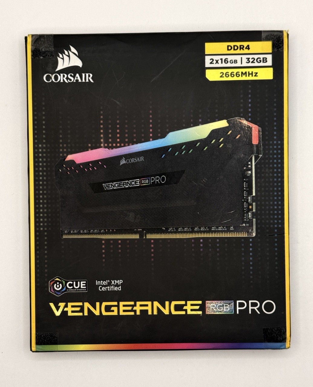 Corsair Vengeance RGB PRO 32GB (2x16GB) DDR4-3200 PC4-25600 Desktop RAM
