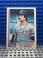 1982 Topps Traded Lee Mazzilli #68T Rangers Autographed Signed