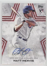 2023 Topps Update Baseball Stars Auto Matt Mervis #BSA-MME Rookie Auto RC