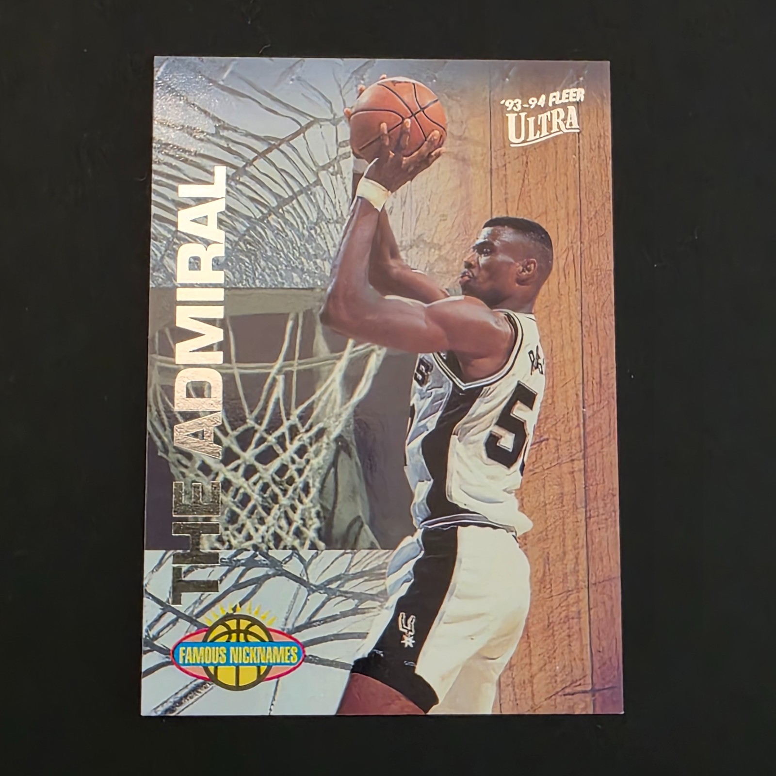 1993-94 Fleer Ultra - Famous Nicknames David Robinson #14
