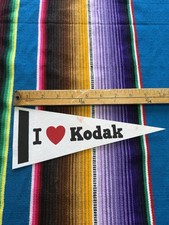 Vintage I Love Kodak Mini Pennant 10”