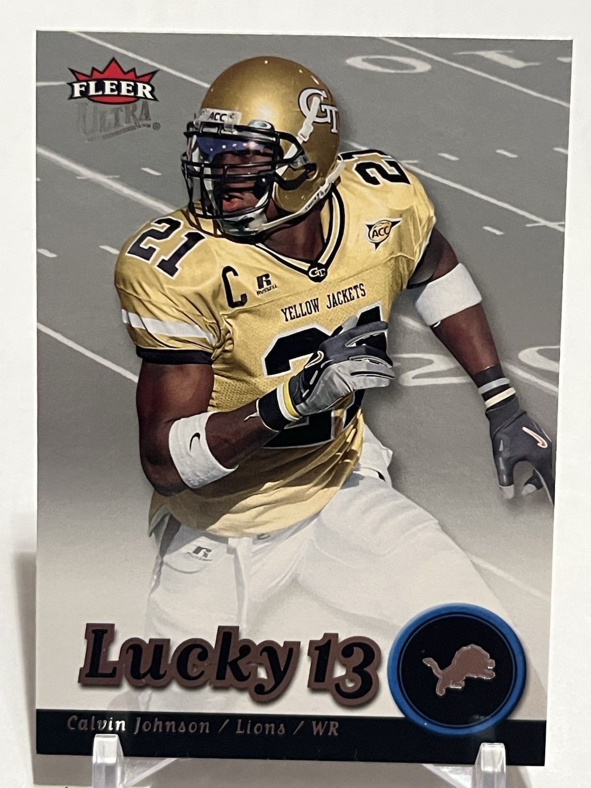 Calvin Johnson Ultra #203 Base