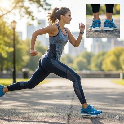 Saucony Women's Freedom ISO 2 Running Shoes Blue S10440-41 EVERUN Size 12