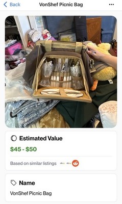 VonShef Picnic Bag