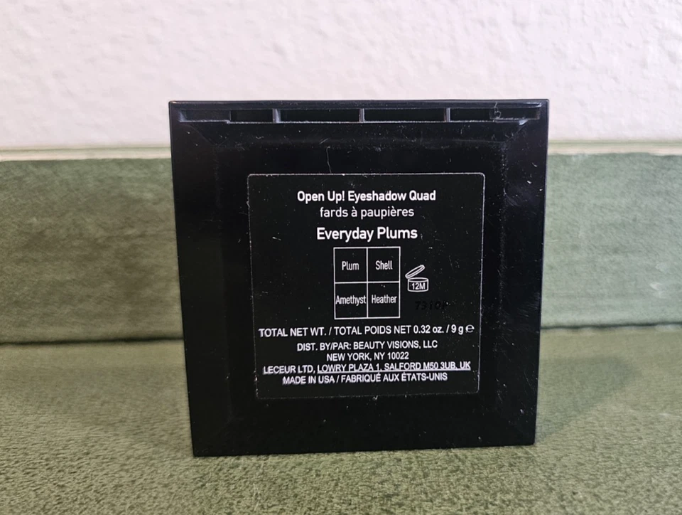 Mally Open Up! Eyeshadow Quad Everyday Plums Shell Amethyst Heather Plum .32 oz - Image 3 of 4