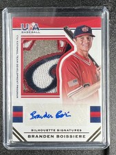 Boissiere, Branden - 2017 USA Baseball - Swatch/Autograph - 3/25