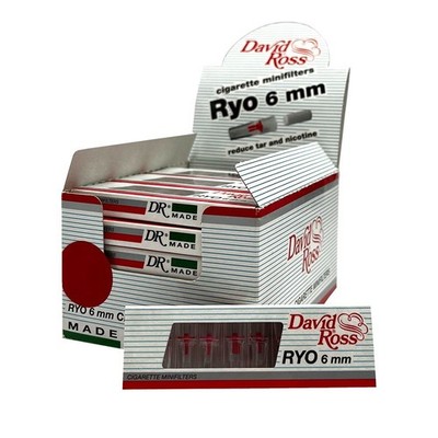 David Ross Zigarettenspitzen / Minifilter Ryo: 24 Pack je 10 Stück, 1 Box