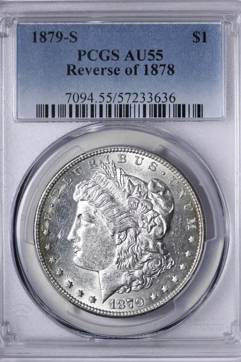 AU 55 Graded Morgan US Dollars (1878-1921) for sale | eBay