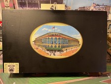 Brooklyn's Ebbets Field Strat-O-Matic / APBA Cigar Box Baseball Stadium! Unique!
