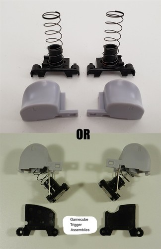 Set of OEM Replacement Part Nintendo GameCube Controller L/R Trigger Assemblies