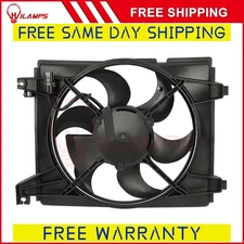 For 2001-2006 Hyundai Elantra A/C Condenser Cooling Fan Assembly 674-59589