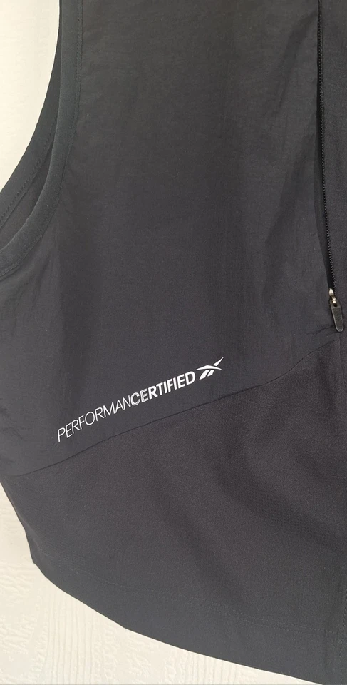 Reebok Mens Certified Training Cycling Exercise Vest Jacket, New Genuine, Size M - Image 2 of 4