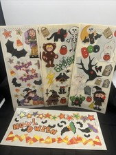 Stamping Station Halloween Scrapbooking Stickers Lot Of 9 Sheets Gould Kids