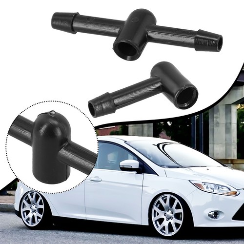 2pcs Connettore Lavavetri Tubo Getto #6680333 Per Ford Per Foucs Per Mondeo - Picture 2 of 23