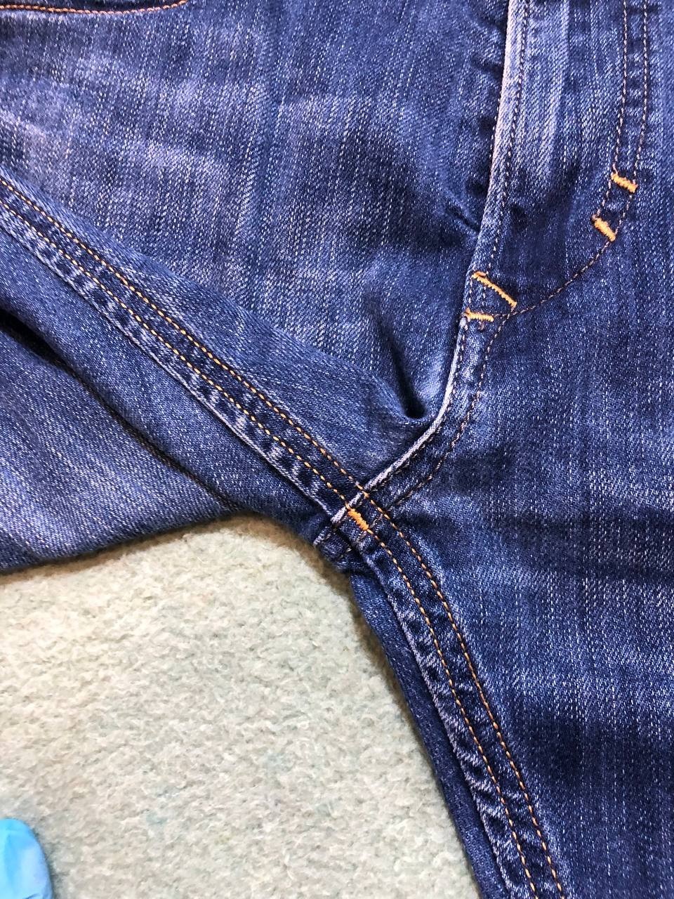 DIESEL Industry Men's Thavar Slim Skinny Jeans Dark Wash W32 L32 thumbnail 4