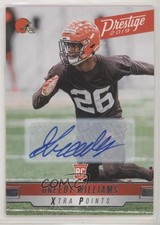 2019 Panini Prestige Rookie Xtra Points Signatures Greedy Williams #267 Auto fm0