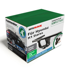 Auto Hak Anhängerkupplung starr & 7poliger ECS E-Satz für Hyundai H1 Starex 00-