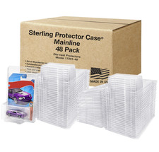 NEW Sterling Protector Case Mainline 48 Pack for Hot Wheels Matchbox Basic