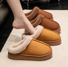 Soft Slippers Women Men Winter Fashion Warm Non Slip Indoor Outdoor